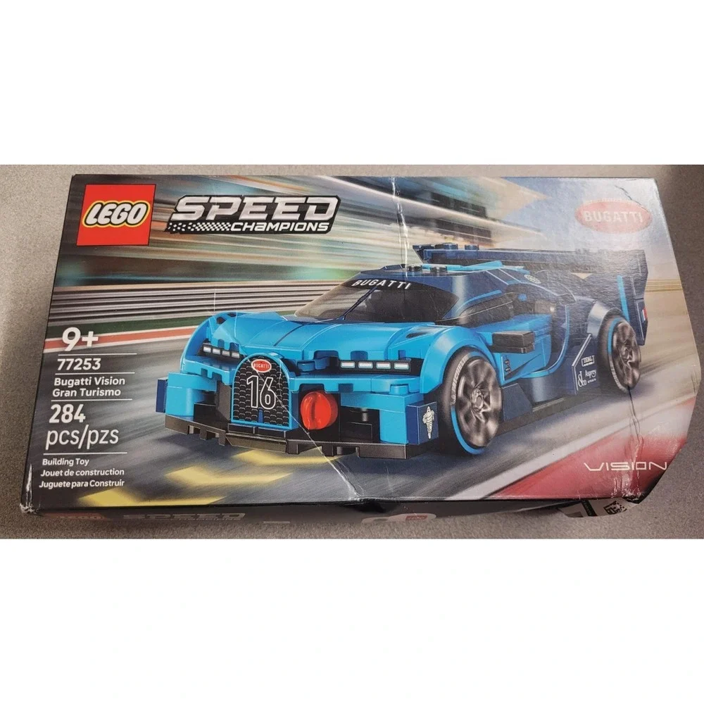 LEGO SPEED CHAMPIONS #77253 BUGATTI VISION GRAN TURISMO 284 PIECES AGES 9 + NIB